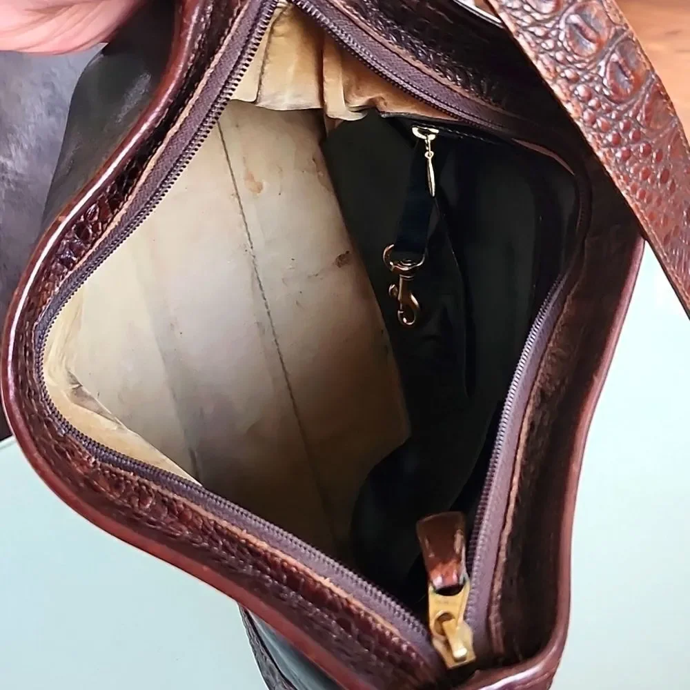 Brahmin Vintage Tuscan Timeless Elegant Coastal Cowgirl Bag - Picture 9 of 13